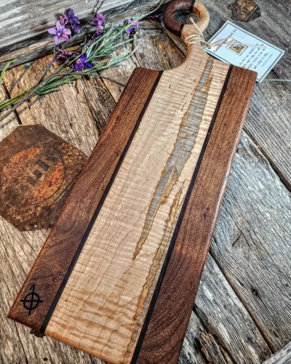 Black Mesquite, Wenge, & Curly Ambrosia Maple