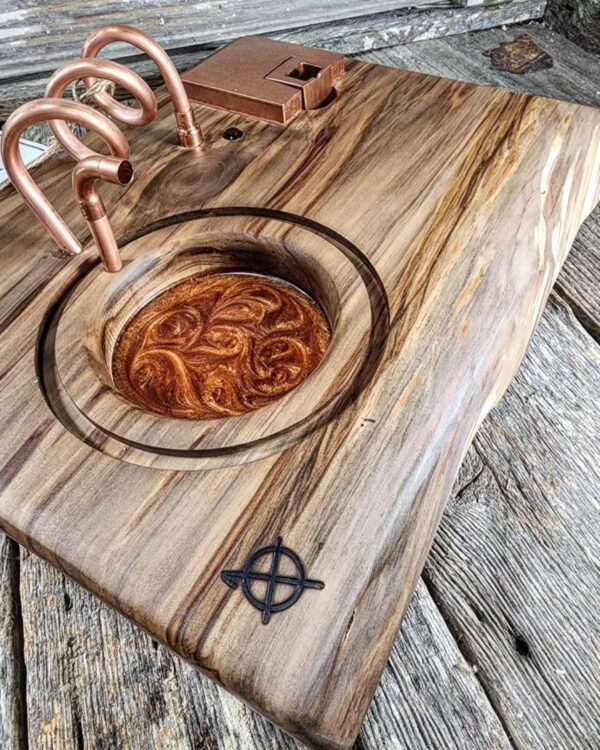 Sweet Gum Infused Grain Cocktail Smoker