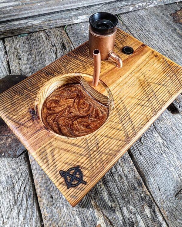 100+ Year Old Heart Pine Infused Grain Mini